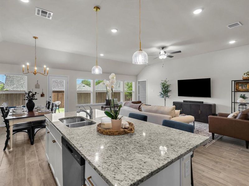 Another great view of the wall of windows!