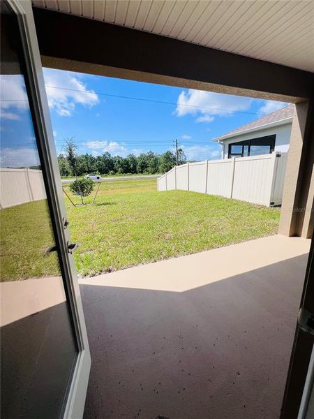 Exterior details and patio area of a home in Harmony Central, St. Cloud (Image 4).