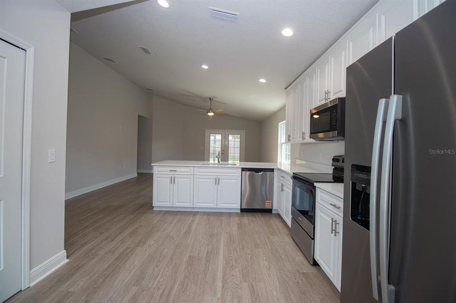 Furnished interior view inside a new home in , New Port Richey (Image 16).