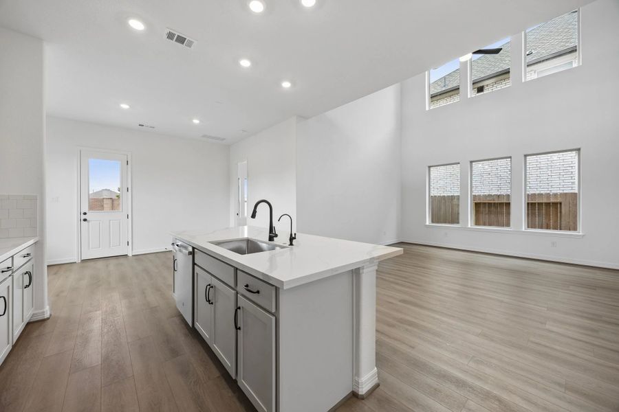 Furnished interior view inside a new home in Bergamo, Katy (Image 8).