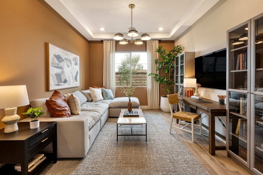 Furnished interior view inside a new home in Waterston Central, Gilbert (Image 13).