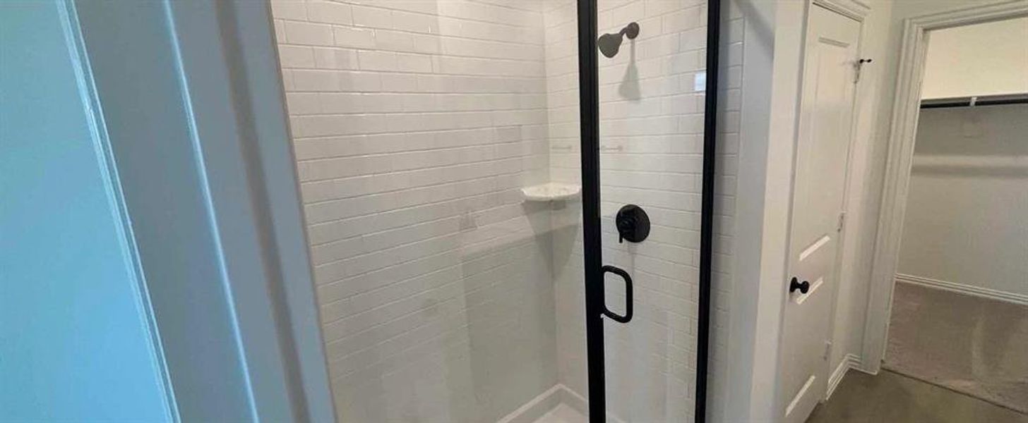 Primary Bathroom Construction Progress featuring the Oxford Collection