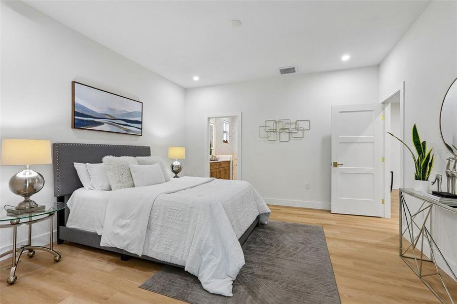 Furnished interior view inside a new home in , Dunedin (Image 36).