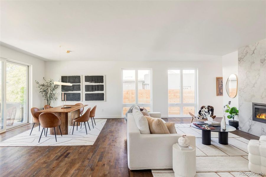 Wide floorplan Wide floorplan