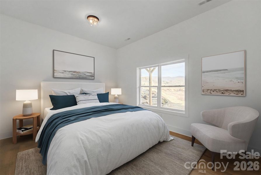 Furnished interior view inside a new home in , Tuckasegee (Image 11).