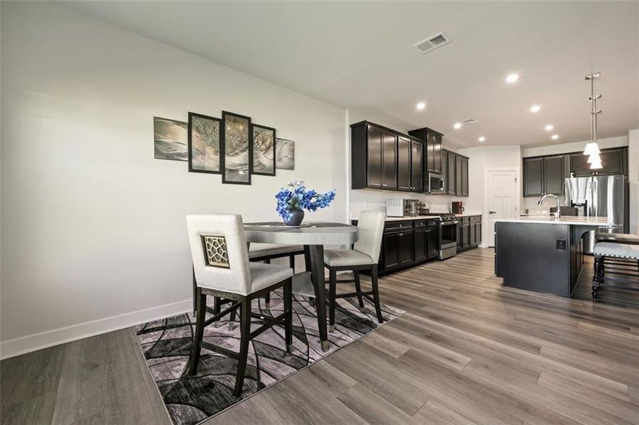 Furnished interior view inside a new home in , Locust Grove (Image 15).