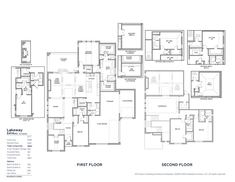 2D floor plan layout of this home in Winding Creek, Rockwall, TX (Image 5). 2D floor plan layout of this home in Winding Creek, Rockwall, TX (Image 5).