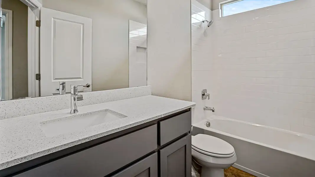 Furnished interior view inside a new home in Parkerville Meadows, DeSoto (Image 16).