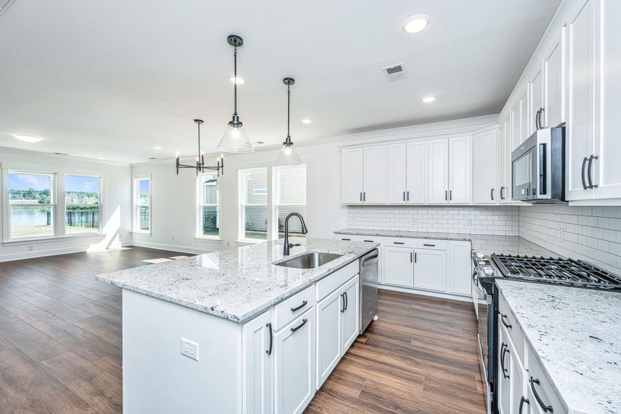 Furnished interior view inside a new home in , Ridgeville (Image 11).