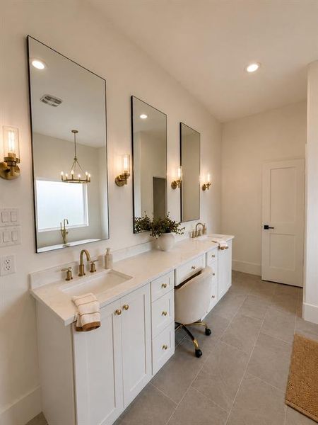 Furnished interior view inside a new home in , Whitesboro (Image 14).