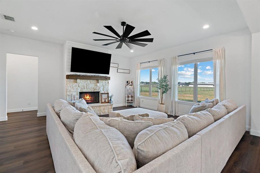 Furnished interior view inside a new home in , Garner (Image 6).