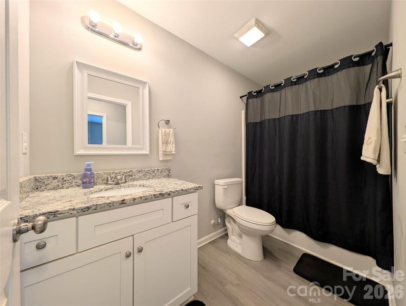 Furnished interior view inside a new home in , Clover (Image 17).
