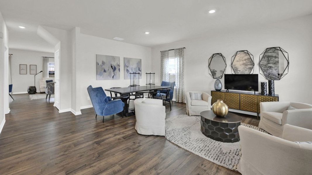 Furnished interior view inside a new home in Fieldcrest Acres, Blountville (Image 8).