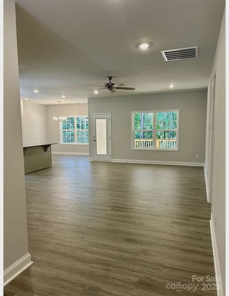 Spacious, unfurnished interior of a new home in Crystal Village, Albemarle (Image 10). Spacious, unfurnished interior of a new home in Crystal Village, Albemarle (Image 10).