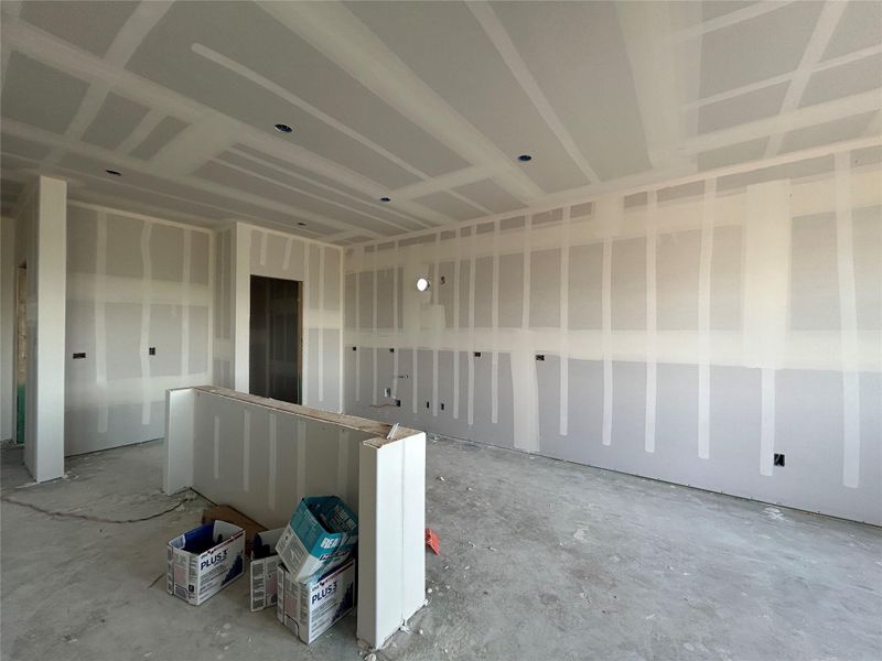 In-progress construction of a new home in Willow Springs, Buda, TX (Image 20).