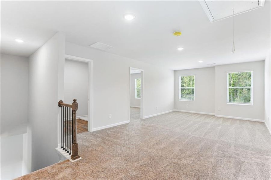 Spacious, unfurnished interior of a new home in Conner Springs, Social Circle (Image 29). Spacious, unfurnished interior of a new home in Conner Springs, Social Circle (Image 29).