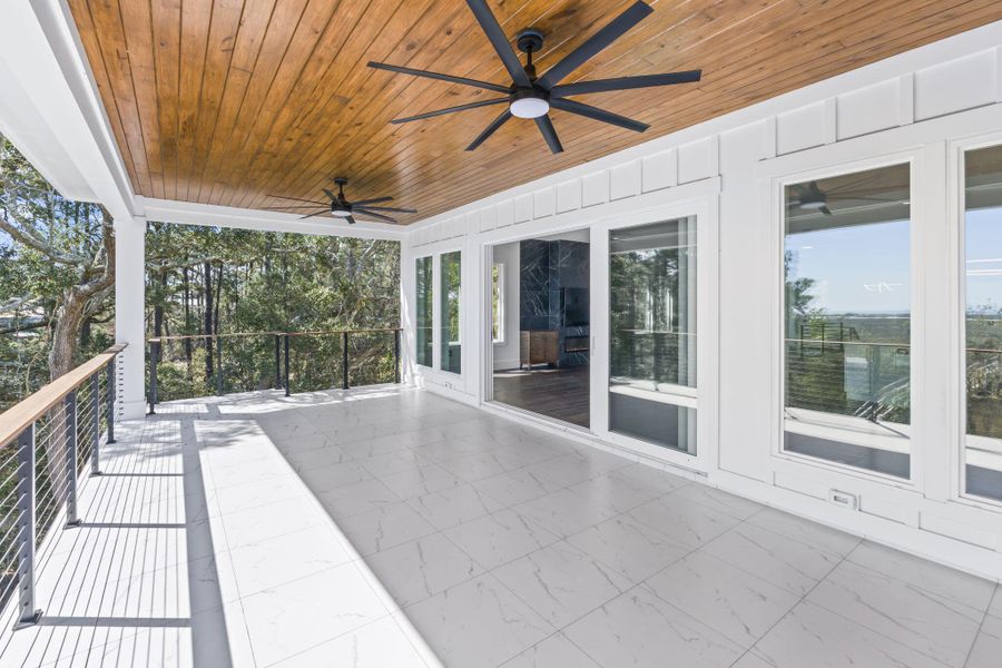 Exterior details and patio area of a home in , Pawleys Island (Image 23). Exterior details and patio area of a home in , Pawleys Island (Image 23).