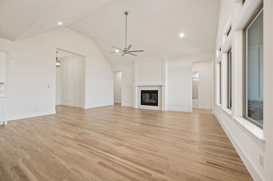 Spacious, unfurnished interior of a new home in Settlers Glen, New Fairview (Image 38).