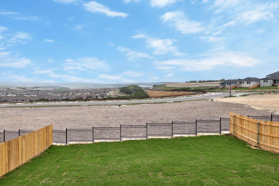 Front exterior of a new home in Lakeside at Tessera on Lake Travis, Lago Vista, TX, highlighting curb appeal (Image 2).