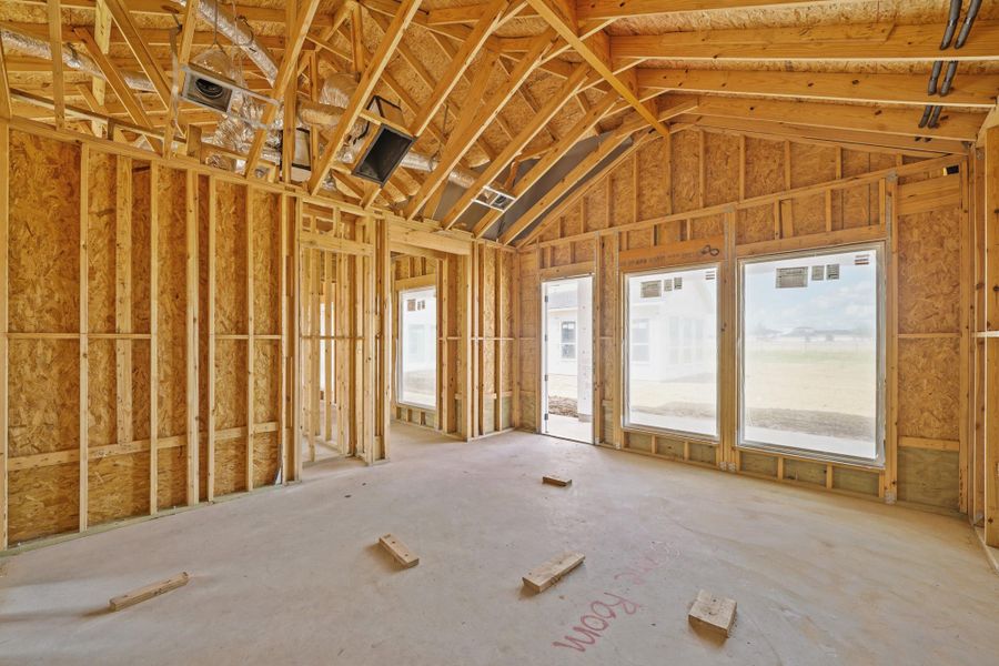 Spacious, unfurnished interior of a new home in Bridgeland, Cypress (Image 16).