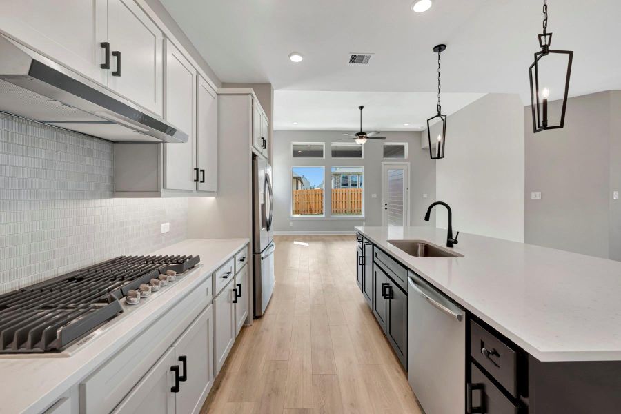 Furnished interior view inside a new home in COLTON 45' Homesites, Todd Mission (Image 7).