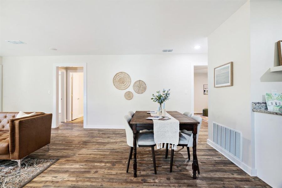 Furnished interior view inside a new home in , Paris (Image 10).