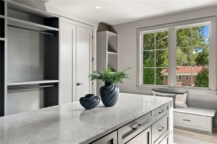 Furnished interior view inside a new home in , Atlanta (Image 7).