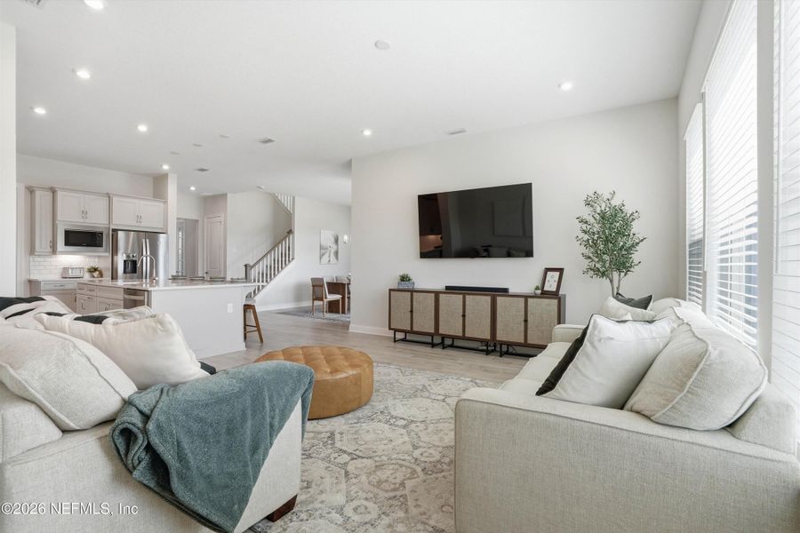 Furnished interior view inside a new home in RiverTown, St. Johns (Image 34).