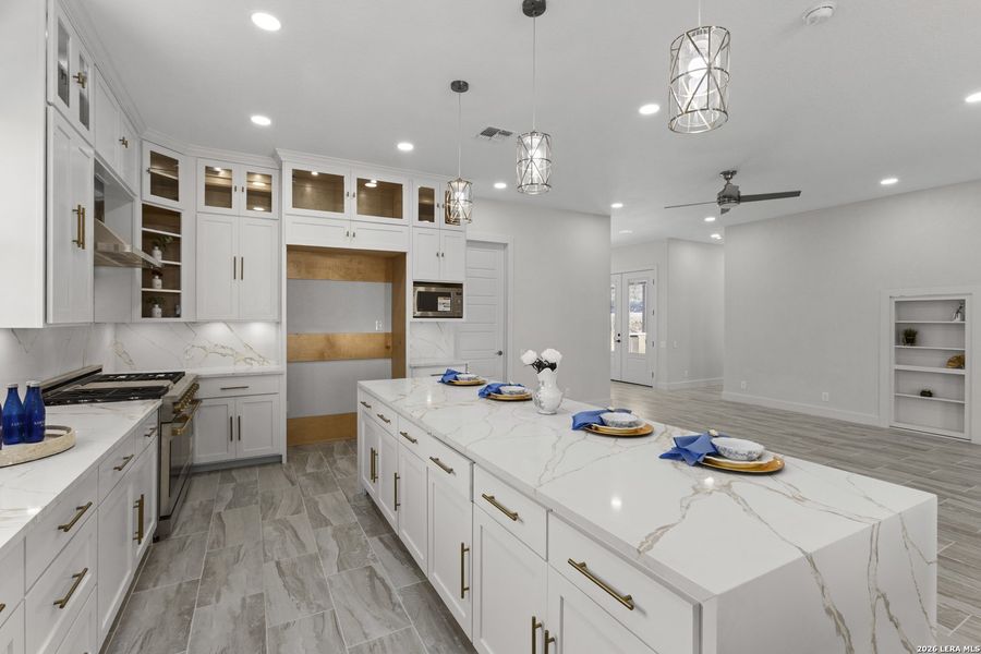 Furnished interior view inside a new home in , San Antonio (Image 17).