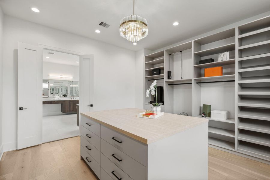 Furnished interior view inside a new home in , Houston (Image 42).