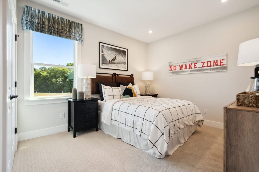Representative furnished interior of a home built from the Torrence by Tri Pointe Homes in Seven Oaks, Belmont (Image 31).