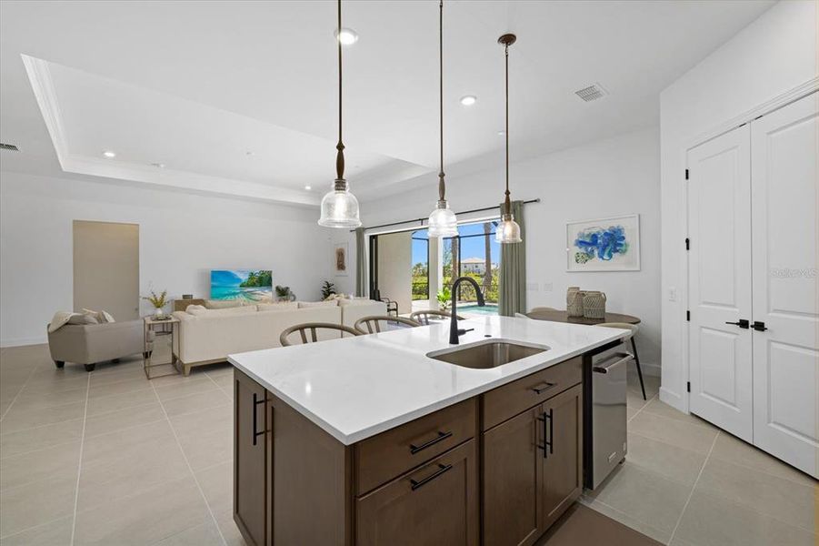 Furnished interior view inside a new home in , Lakewood Ranch (Image 37). Furnished interior view inside a new home in , Lakewood Ranch (Image 37).