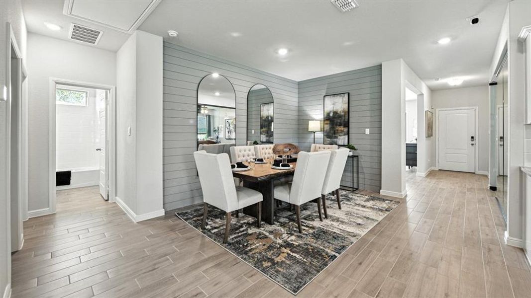 Furnished interior view inside a new home in Vista Park, Decatur (Image 6).