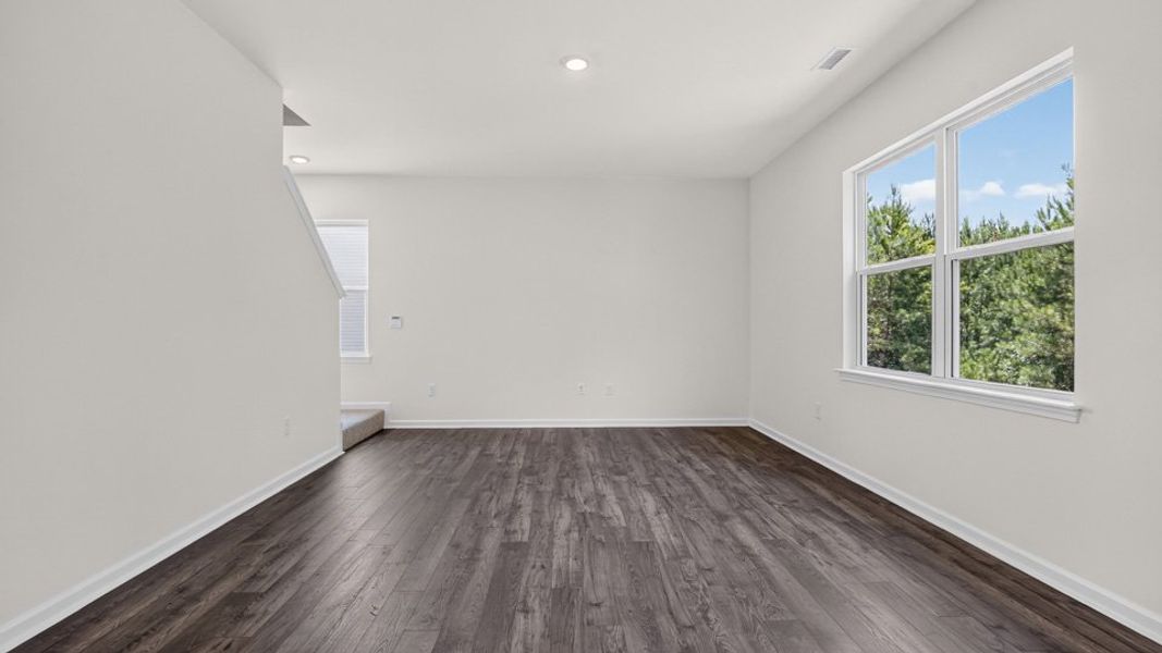 Spacious, unfurnished interior of a new home in Olive Branch, Wilson's Mills (Image 18). Spacious, unfurnished interior of a new home in Olive Branch, Wilson's Mills (Image 18).