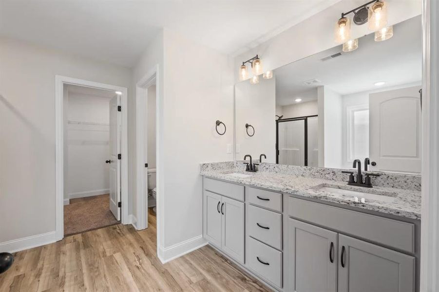 Furnished interior view inside a new home in Meadow Ridge Estates, Josephine (Image 7).