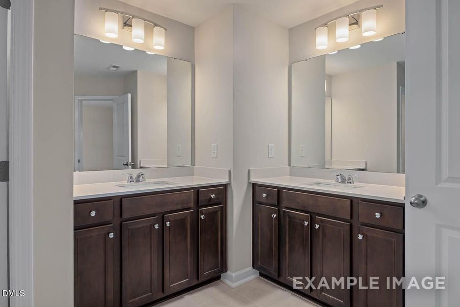 Furnished interior view inside a new home in Springvale, Fuquay Varina (Image 9).