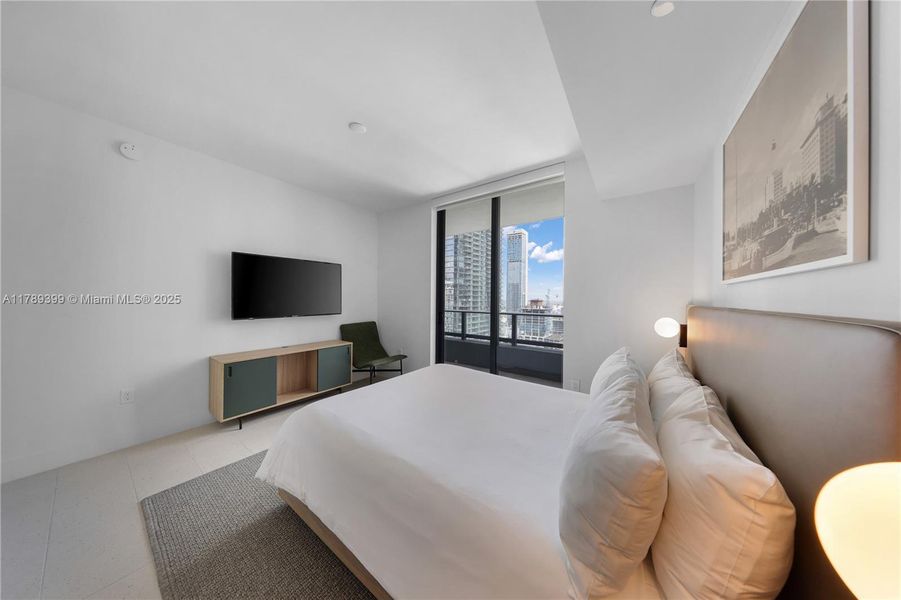 Furnished interior view inside a new home in , Miami (Image 5).