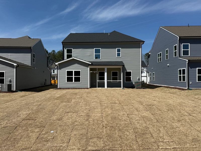 Exterior details and patio area of a home in The Point, Rolesville (Image 9). Exterior details and patio area of a home in The Point, Rolesville (Image 9).