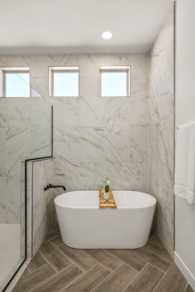Representative furnished interior of a home built from the Escondido by LEH. Homes in Verdancia, El Paso (Image 62).