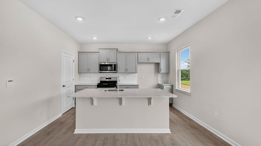 Furnished interior view inside a new home in Waverly Station, Greenwood (Image 8). Furnished interior view inside a new home in Waverly Station, Greenwood (Image 8).