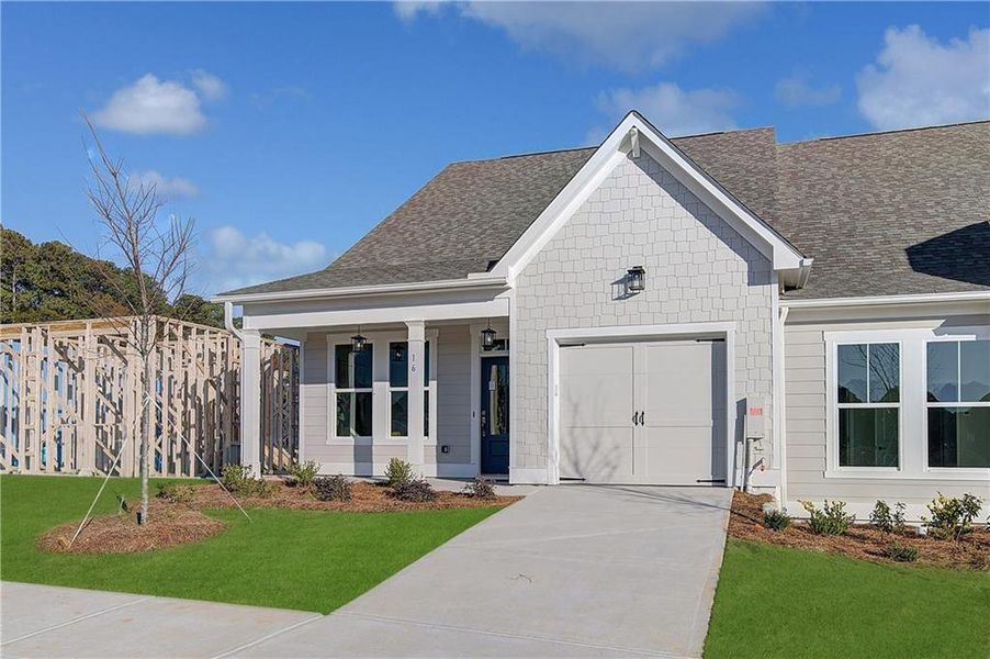 Front exterior of a new home in , Cartersville, GA, highlighting curb appeal (Image 17).