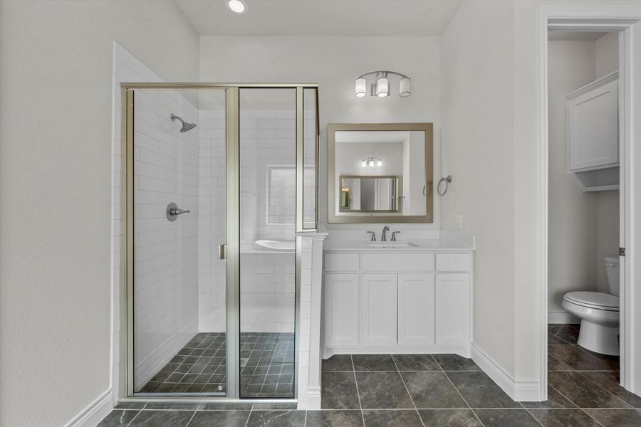 Furnished interior view inside a new home in Legacy Ranch - Phase 2, Temple (Image 17). Furnished interior view inside a new home in Legacy Ranch - Phase 2, Temple (Image 17).