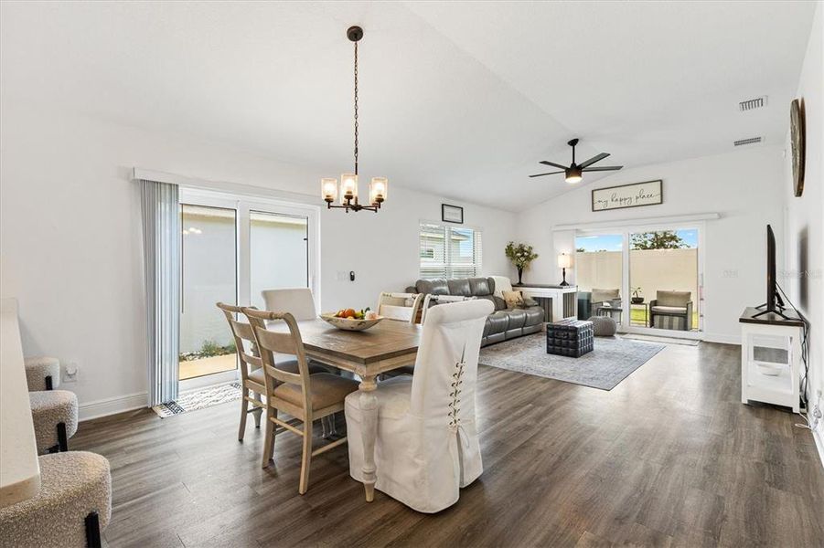 Furnished interior view inside a new home in , The Villages (Image 5).