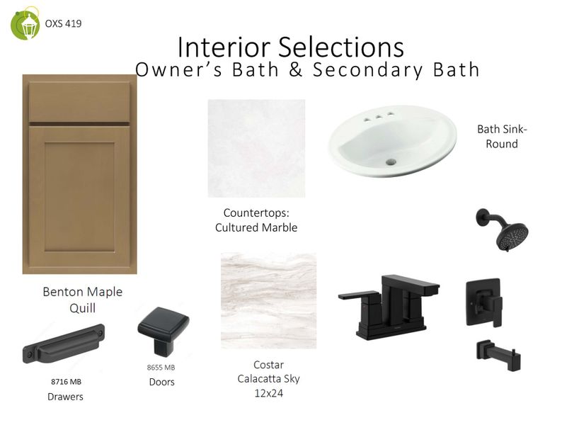 Sample of building materials used in homes in Oxford Station, Gallatin (Image 50).