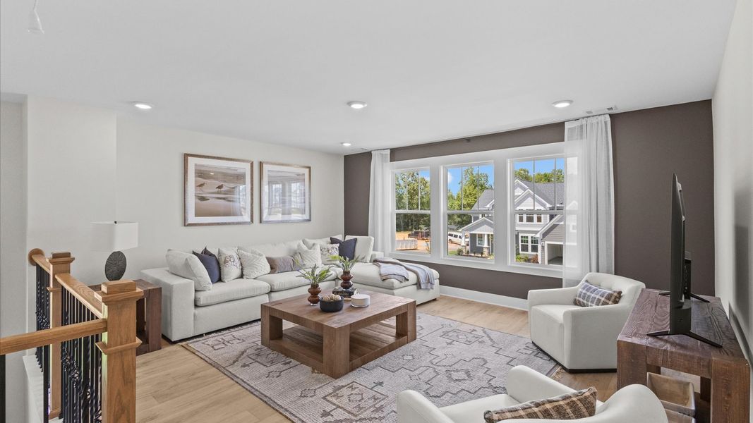 Furnished interior view inside a new home in Wells Crossing, Seneca (Image 12).