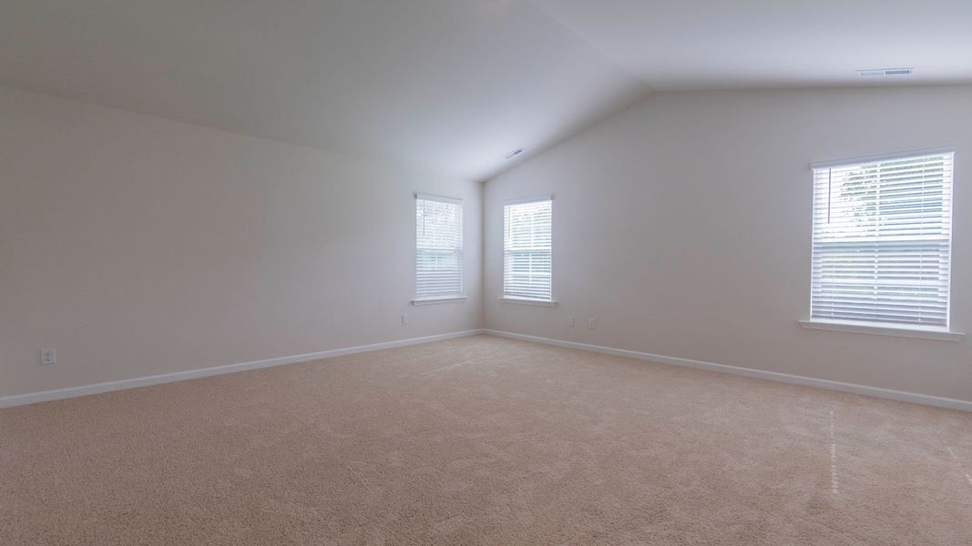 Spacious, unfurnished interior of a new home in The Landing at Summerhaven, Mebane (Image 19).