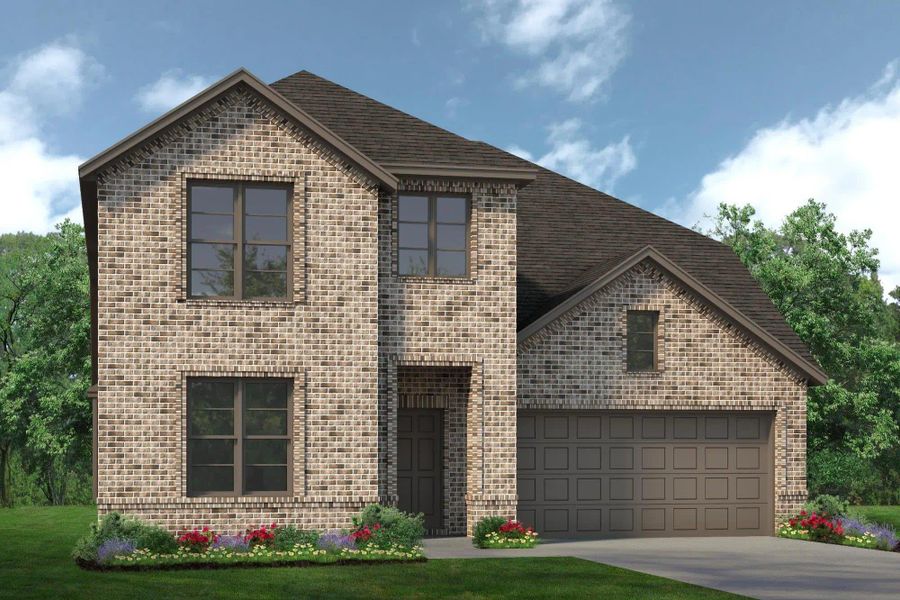 Elevation A | Concept 2870 at Chisholm Hills in Cleburne, TX by Landsea Homes