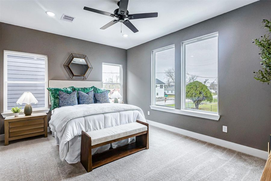 Furnished interior view inside a new home in , Houston (Image 27).