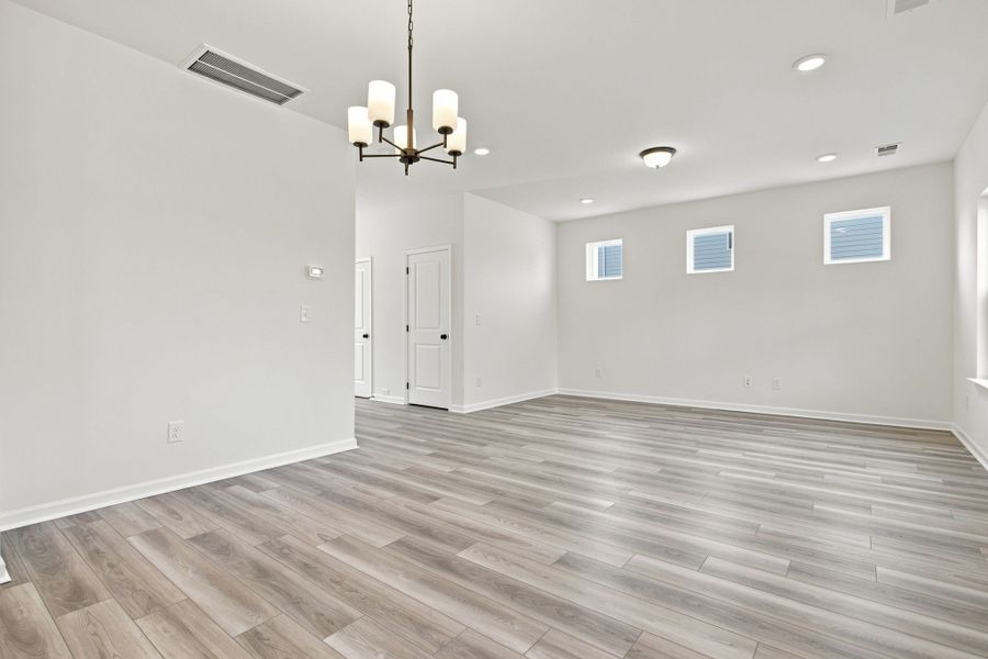 Spacious, unfurnished interior of a new home in Hampshire Hills, Columbia (Image 25). Spacious, unfurnished interior of a new home in Hampshire Hills, Columbia (Image 25).