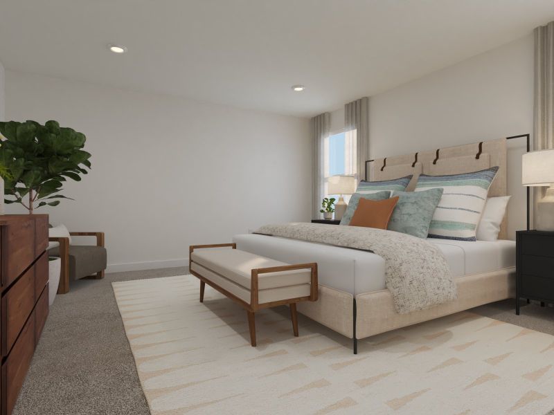 Furnished interior view inside a new home in Waltons Grove, Mount Juliet (Image 6).